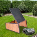 Garage casetta in legno robot tagliaerba tosaerba da giardino Grouse Promozione