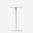 Tavolo alto per sgabelli bar quadrato 60x60cm stile moderno Arven Catalogo