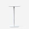 Tavolo alto per sgabelli bar quadrato 60x60cm stile moderno Arven Catalogo