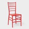 Stock 20 sedie stile classico cerimonie matrimoni catering Chiavarina X 