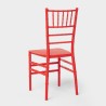 Stock 20 sedie stile classico cerimonie matrimoni catering Chiavarina X 