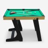 Tavolo gioco multifunzione pieghevole 3in1 biliardo ping pong hockey Texas Caratteristiche