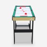 Tavolo gioco multifunzione pieghevole 3in1 biliardo ping pong hockey Texas Misure