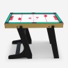 Tavolo gioco multifunzione pieghevole 3in1 biliardo ping pong hockey Texas Prezzo