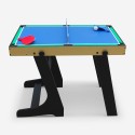 Tavolo gioco multifunzione pieghevole 3in1 biliardo ping pong hockey Texas Scelta