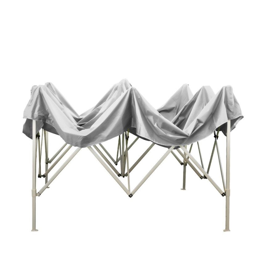 VivaGarden Gazebo Giardino 2x2 mt Pieghevole con 4 Pareti