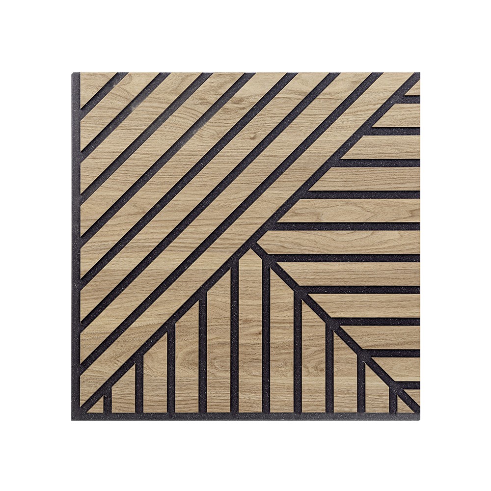 10 x pannello fonoassorbente legno rovere 58x58cm decorativo Deco AR