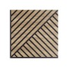 20 x pannello legno rovere fonoassorbente decorativo 58x58cm Deco MXR Catalogo