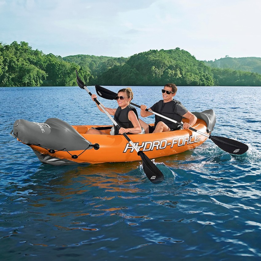  Bestway: Kayak Canoa Gonfiabile Lite Rapid Hydro-Force Per 2 Persone 