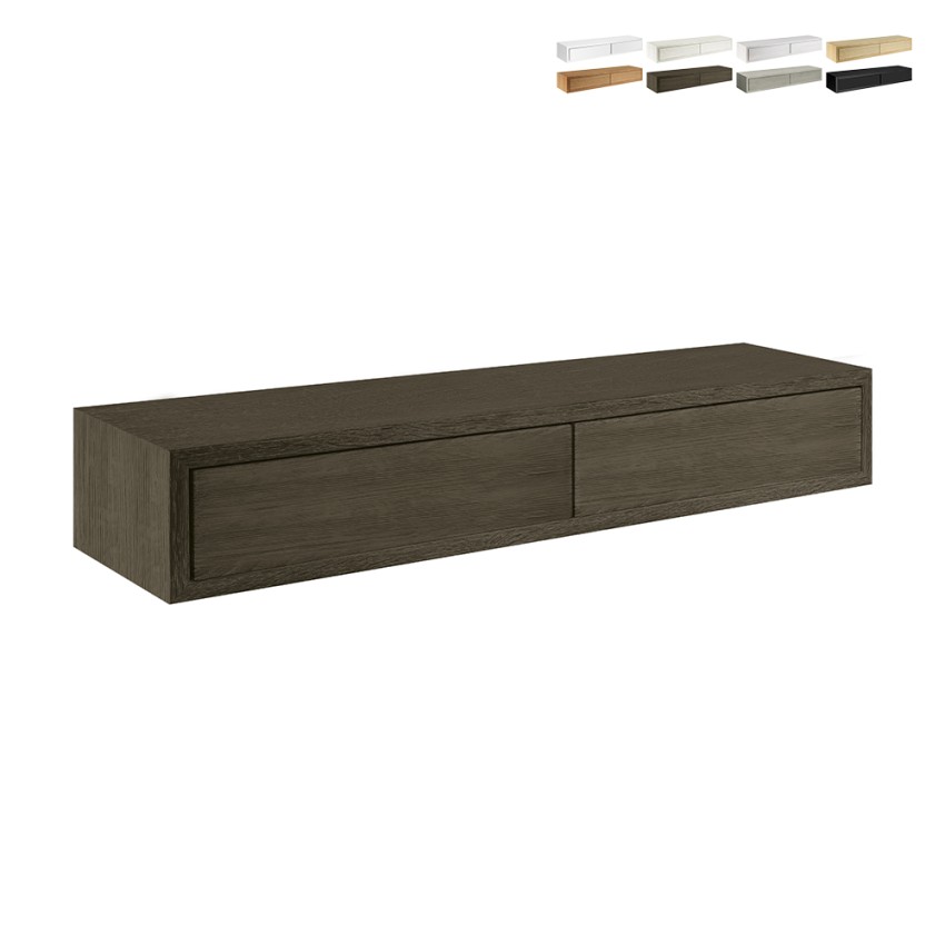 Mensola da parete con 2 cassetti soggiorno design moderno Domino Maxi Catalogo Mensola da parete con 2 cassetti soggiorno design moderno Domino Maxi Catalogo