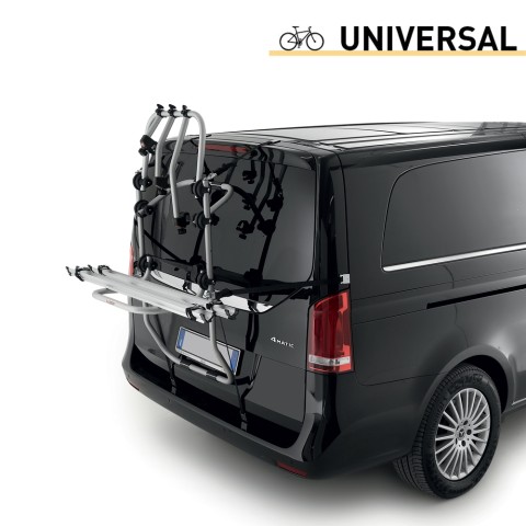 Portabici universale 2 biciclette portellone posteriore Bici Ok 2 Van Promozione