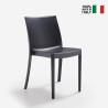 Sedia esterno impilabile giardino bar ristorante polipropilene Perla BICA 