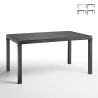 Tavolo da giardino esterno 150x90cm in rattan polipropilene Houston Offerta