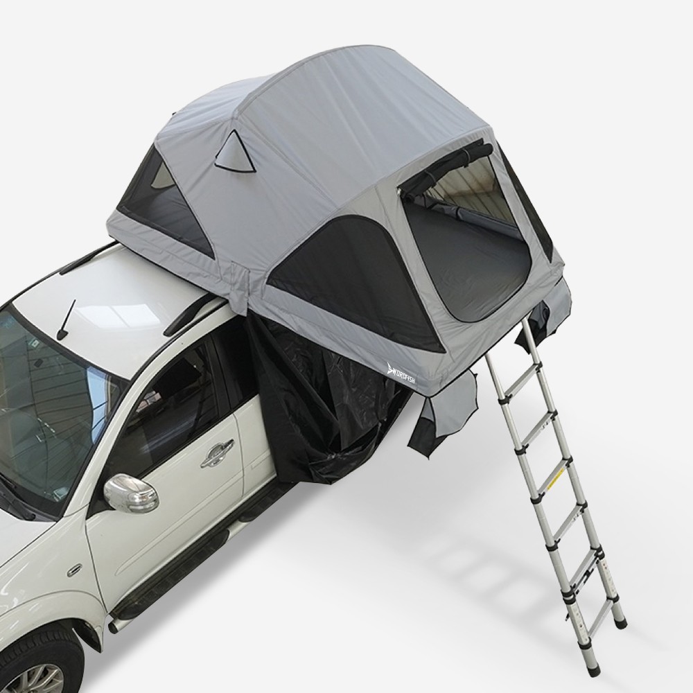 Tenda per tetto auto campeggio 120x210cm 2 posti Montana