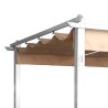 Gazebo da giardino esterno a pergola 3x3m in alluminio Firenze UV Moon Prezzo
