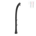 Doccia solare da giardino 26 litri miscelatore soffione moderna New Happy 