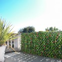 Siepe artificiale da giardino traliccio estensibile 2x1m piante Salix Vendita