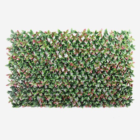 Siepe artificiale 2x1m photinia giardino traliccio estensibile Ivoss Promozione