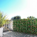 Siepe artificiale 2x1m photinia giardino traliccio estensibile Ivoss Vendita
