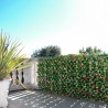 Siepe artificiale 2x1m photinia giardino traliccio estensibile Ivoss Vendita