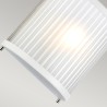 Lampada da parete applique muro stile classico vetro smerigliato Corona Modello