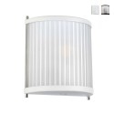 Lampada da parete applique muro stile classico vetro smerigliato Corona Vendita