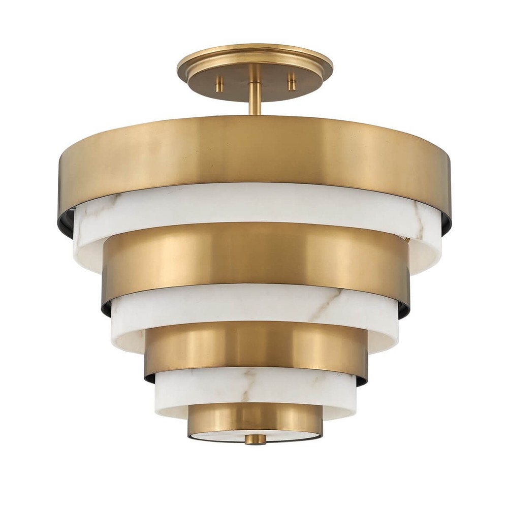 Plafoniera lampada da soffitto design moderno bianco dorato Echelon