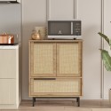 Mobile multiuso credenza cucina scarpiera 3 ante legno 75x36x90cm Thaon Caratteristiche