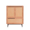 Mobile multiuso credenza cucina scarpiera 3 ante legno 75x36x90cm Thaon Misure