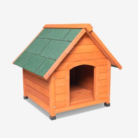 Cuccia per cani da esterno in legno taglia piccola 72x76x73cm Buddy Promozione