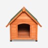 Cuccia cani in legno casetta da esterno taglia media 85x101x85 Linus Offerta