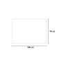 Specchio da bagno moderno luci led retroilluminato 75x100cm Strokkur XL Sconti