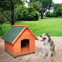 Cuccia per cani esterno taglia medio grande in legno 96x112x102 Laika Vendita