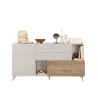 Madia cucina soggiorno 2 ante 2 cassetti legno bianco 181x42x94cm Kamie Costo