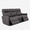 Divano 3 posti relax elettrico reclinabile 2 USB in similpelle Jovit Caratteristiche