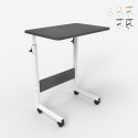 Tavolino da salotto divano serviletto 60x40cm con ruote Cozee Offerta