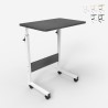 Tavolino da salotto divano serviletto 60x40cm con ruote Cozee Offerta
