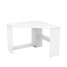 Scrivania angolare ufficio studio salvaspazio bianco 80x80x73cm Keniro Vendita