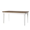 Tavolo pranzo allungabile 90x160-240 legno rovere bianco classico Guilhem Vendita
