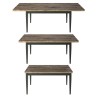 Tavolo sala da pranzo allungabile 90x160-240 stile classico Tillac Saldi