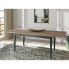 Tavolo sala da pranzo allungabile 90x160-240 stile classico Tillac Sconti