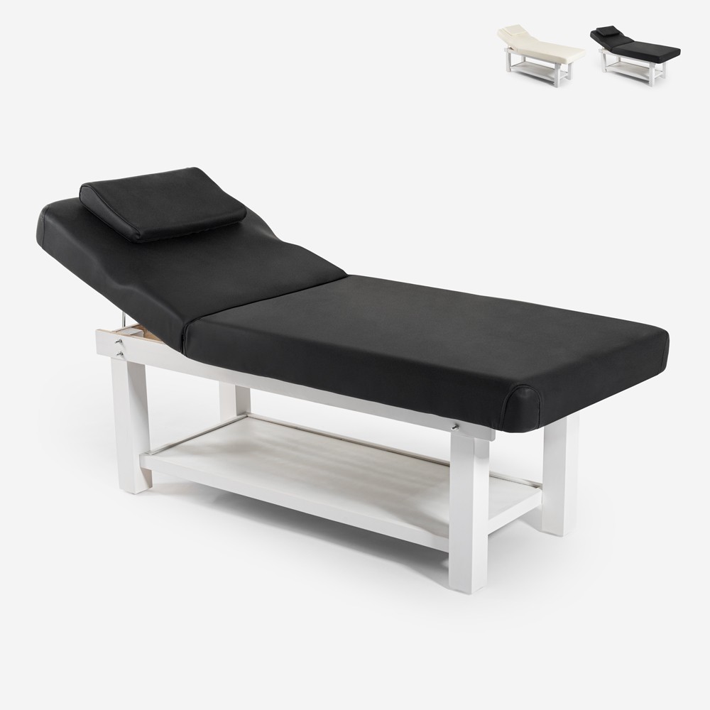 Lettino da massaggio professionale relax 2 zone estetista SPA Larex
