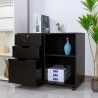 Cassettiera portadocumenti archivio ufficio con ruote serratura Twatt Scelta