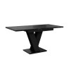 Tavolo cucina 80x120-160cm allungabile moderno nero effetto marmo Masiv Royal Saldi