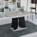 Tavolo sala da pranzo allungabile design moderno 120-160x90cm Mufo K350 Offerta