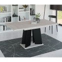 Tavolo sala da pranzo allungabile design moderno 90x120-160cm Mufo K350 Saldi