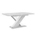 Tavolo allungabile bianco 90x120-160cm cucina design moderno Xao K350 Offerta