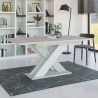 Tavolo allungabile bianco 90x120-160cm cucina design moderno Xao K350 Sconti