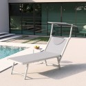 2 Lettini spiaggia mare prendisole professionali in alluminio Italia 