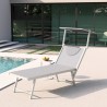2 Lettini spiaggia mare prendisole professionali in alluminio Italia 